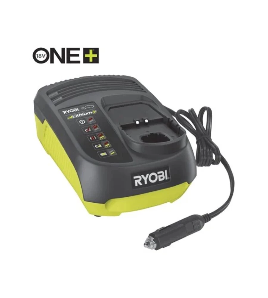 Caricabatterie da auto ryobi rc18118c- 18 v one+